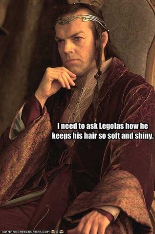 legolas hair